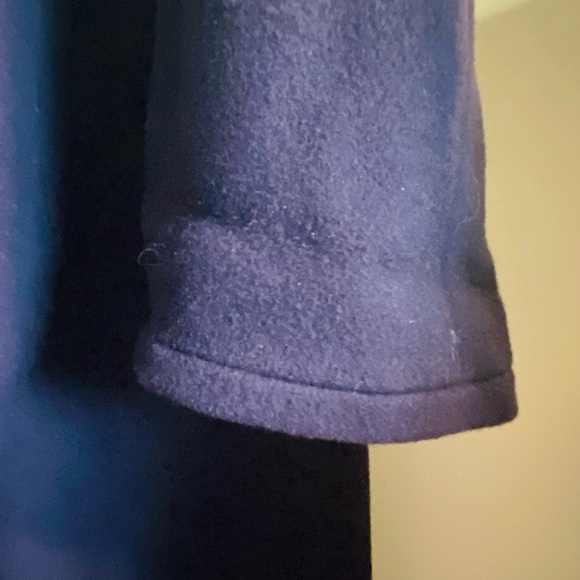 J G Hook wool coat. Purple/plum color; size 12 - Picture 7 of 16